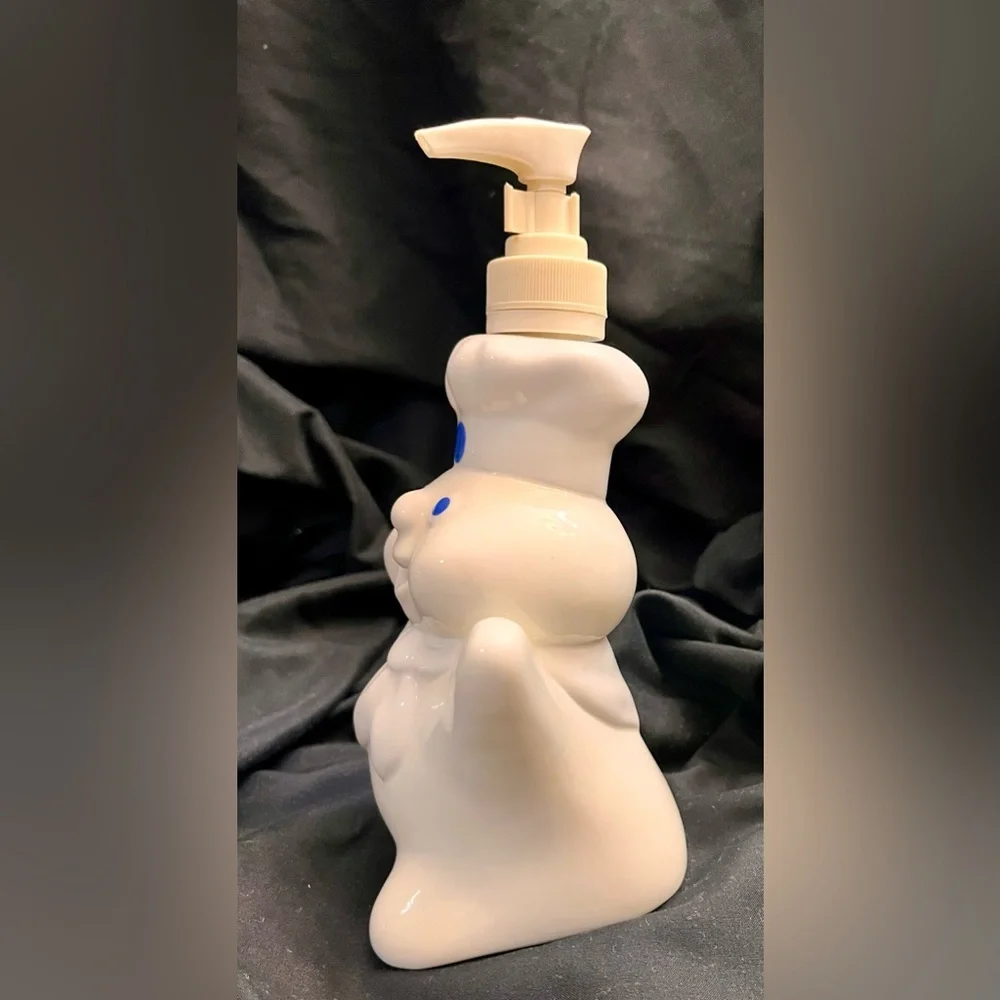 Vintage 1997 Pillsbury Doughboy Ceramic Soap Dispenser - Benjamin & Medwin 8